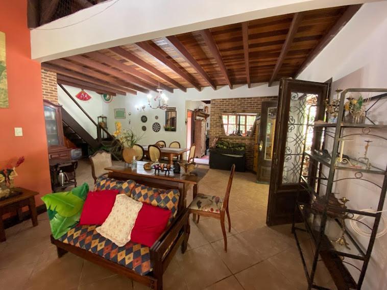 Lumiar Colonial Chalet: Riverside Retreat with Private Deck Exterior photo